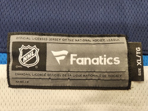 Fanatics Branded NHL Winnipeg Jets Blue Breakaway Jersey - Picture 2 of 2