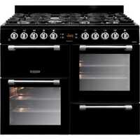 Leisure 100cm Cookmaster Dual Fuel Range Cooker - Black FAST FREE DELIVERY