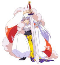 Sesshomaru Inuyasha Weatherproof Anime Sticker 6" Car Decal