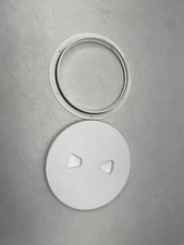 T H MARINE HS22151126 10" DECK PLATE OFF WHITE MARINE BOAT