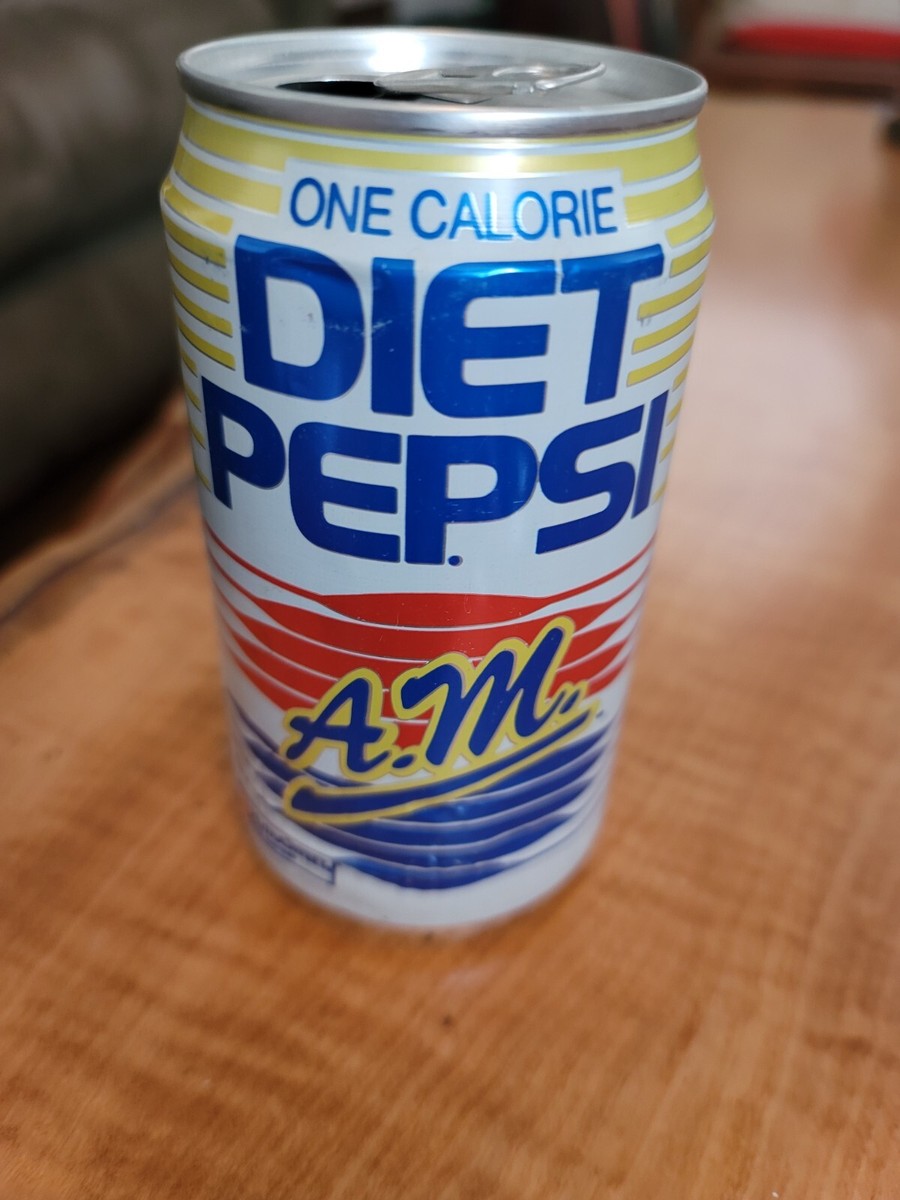 Rare Diet Pepsi A.M. 1989 Test Market Can | eBay