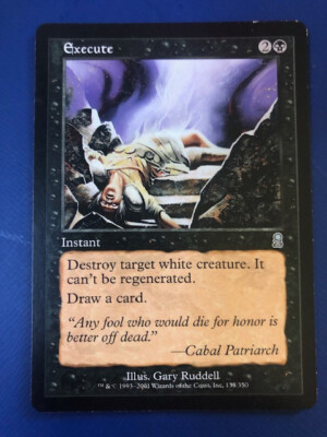 Execute Odyssey Magic Cards, Light Play Condition COMBINED SHIPPING