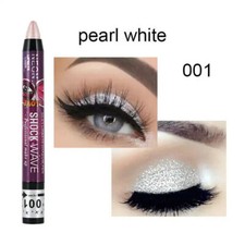 Double-head Waterproof EyeShadow Pen With Smudger 18 Colors Shimmer Pencil Stick