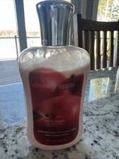 RARE Bath  Body Works Original Country Apple Body Lotion 8oz 3/4 Full