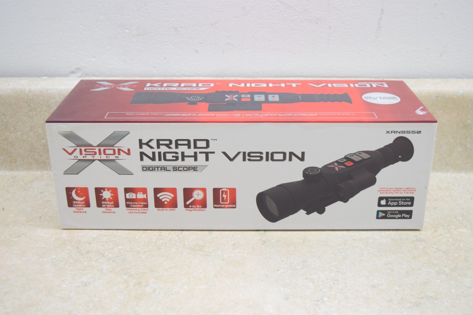 X Vision Optics KRAD Night Vision Scope (XANS550) Brand New/Open Box! 850023904102 eBay
