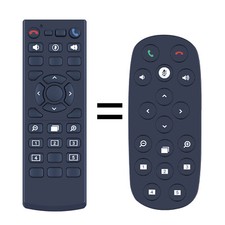 Remote Control for Logitech SPARE/GROUP Video Conferencing System CC3000 CC3500E