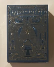 Gods of Egypt Playing Cards Deck (Blue Nile) Riffle Shuffle Numbered Tuck Poker