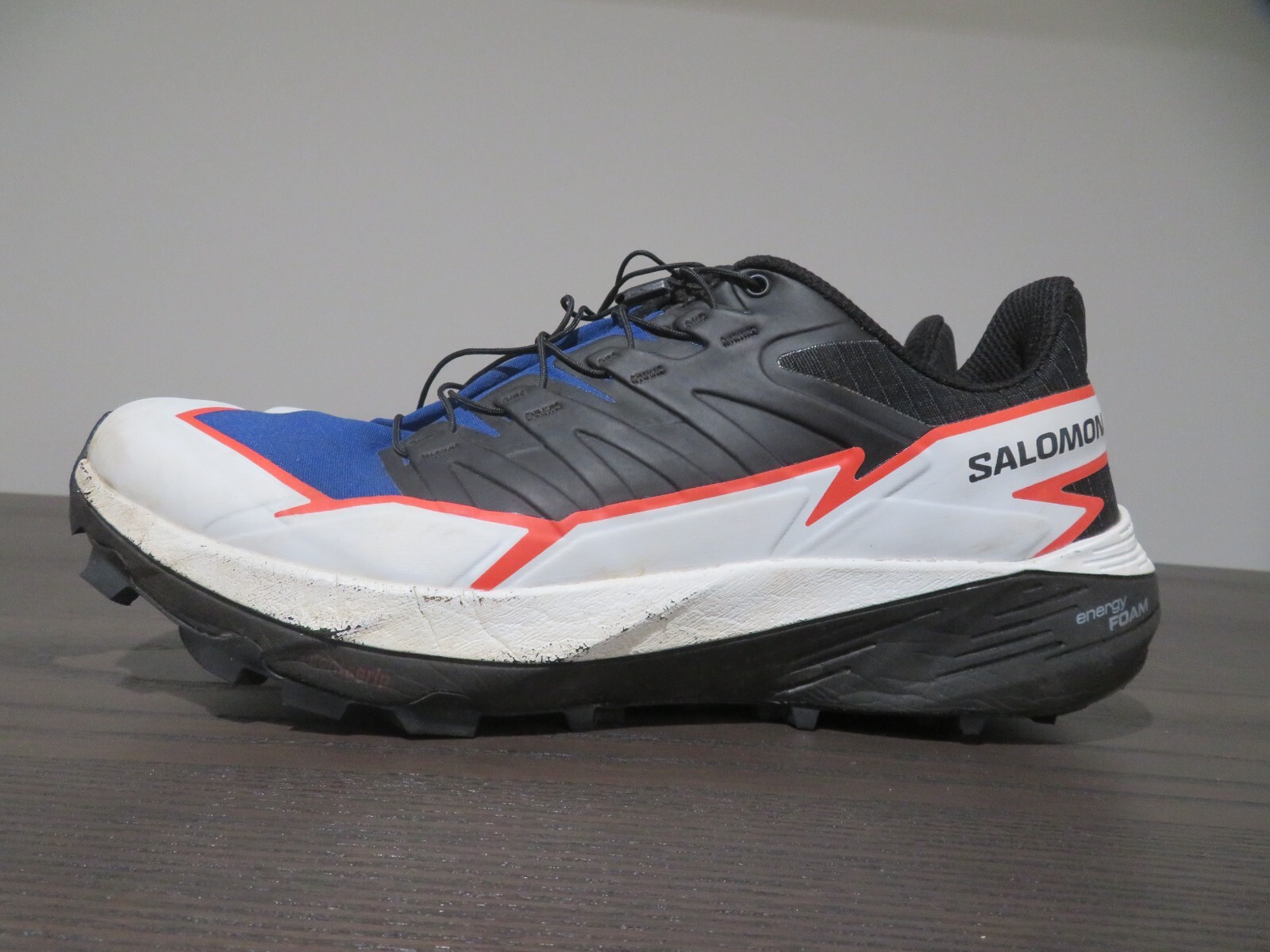Salomon Thundercross Uomo 8 Scarpe Nero Trail Running Sneaker Cuscino Passeggio