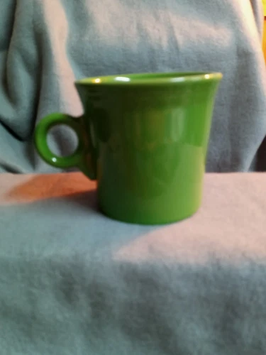 Fiestaware Fiesta Green Mug Ring Handle Homer Laughlin- S