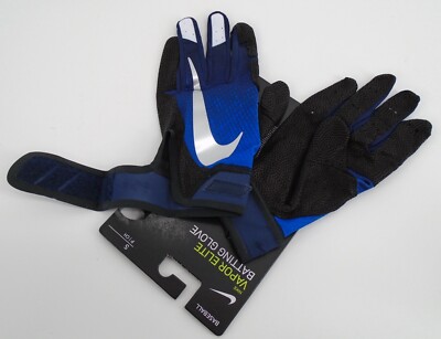 Nike Vapor Elite Batting Gloves Men's Small College Navy/Game