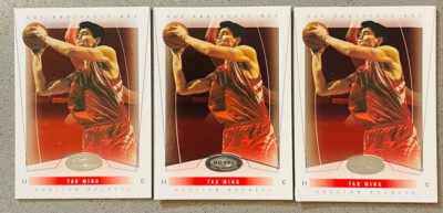 3 Lot 2004-05 Fleer Hot Prospects Basketball #21 Yao Ming Houston ...