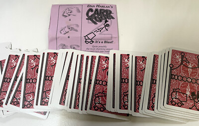 Vintage Dan Harlan's Card-Toon Magic Trick - Super Fun and can be repeated!