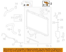 HONDA OEM 13-18 RDX Radiator Components-Radiator Assy Upper Bracket 74171TX4A00