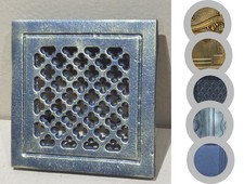 Four poêle à bois four fonte fumoir la grille d'aération - COULEURS