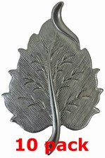 Metal Stampings Pressed Stamped Steel Birch Leaf Leaves .020" Thicknes L185