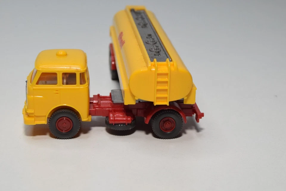 B32 1:87 WIKING MAN M.A.N. CAMION DIESEL CON RIMORCHIO CISTERNA OTTIME CONDIZ... - Immagine 4 di 4