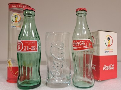 カ*ク様 コカ・コーラ 2002 FIFA World Cup 5本セット Coca Cola bottles 2002 Fifa World Cup Korea - Japan - Bulgaria