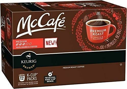 McDonalds McCafe Premium Roast Coffee K 