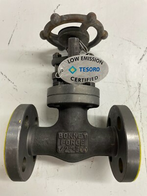 BONNEY FORGE L311-LE Gate Valve 1/2'' 300 RF Flanged Forged Steel A105N Trim #8 
