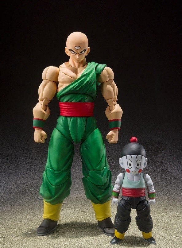 Dragon Ball Z Figure S.H.Figuarts Tien Shinhan TIENSHINHAN & CHAOZ