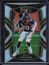 2020 Panini Select #256 Jerry Jeudy Silver Prizm