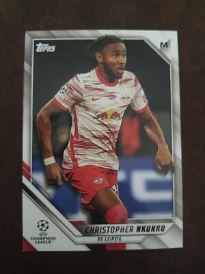 CHRISTOPHER NKUNKU 2021/22 Topps UCL Flagship RB LEIPZIG Champions League #2