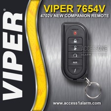 Viper 7654V 1-Way 5-Button Replacement Remote Control Transmitter For The 4702V