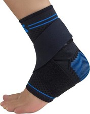 Zensah L108648 Elite Gel Ankle Sleeve Size M
