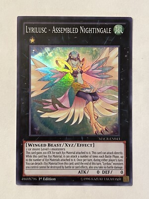Lyrilusc - Assembled Nightingale MACR-EN043 Maximum Crisis 1st Edition Super 