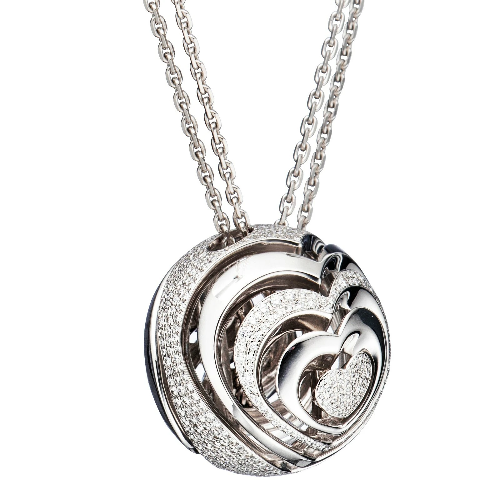 Chopard — CHOPARD XTRAVAGANZA WHITE GOLD DIAMOND PENDANT 79/6978 BRAND NEW RETAIL