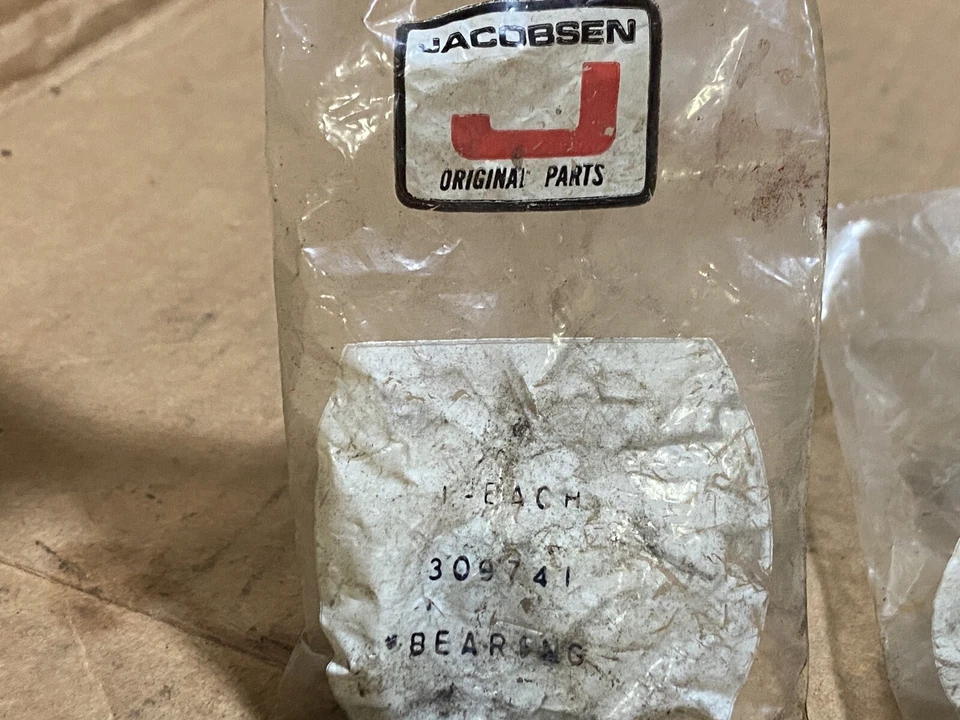 Rodamiento para cortacésped Jacobsen 309741 -- LOTE DE 2 -- NOS Foto 2 de 3