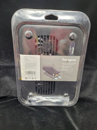 Brand New Targus AWE39US1 Laptop Chill Mat Fits Laptops Dual fans Best Selling