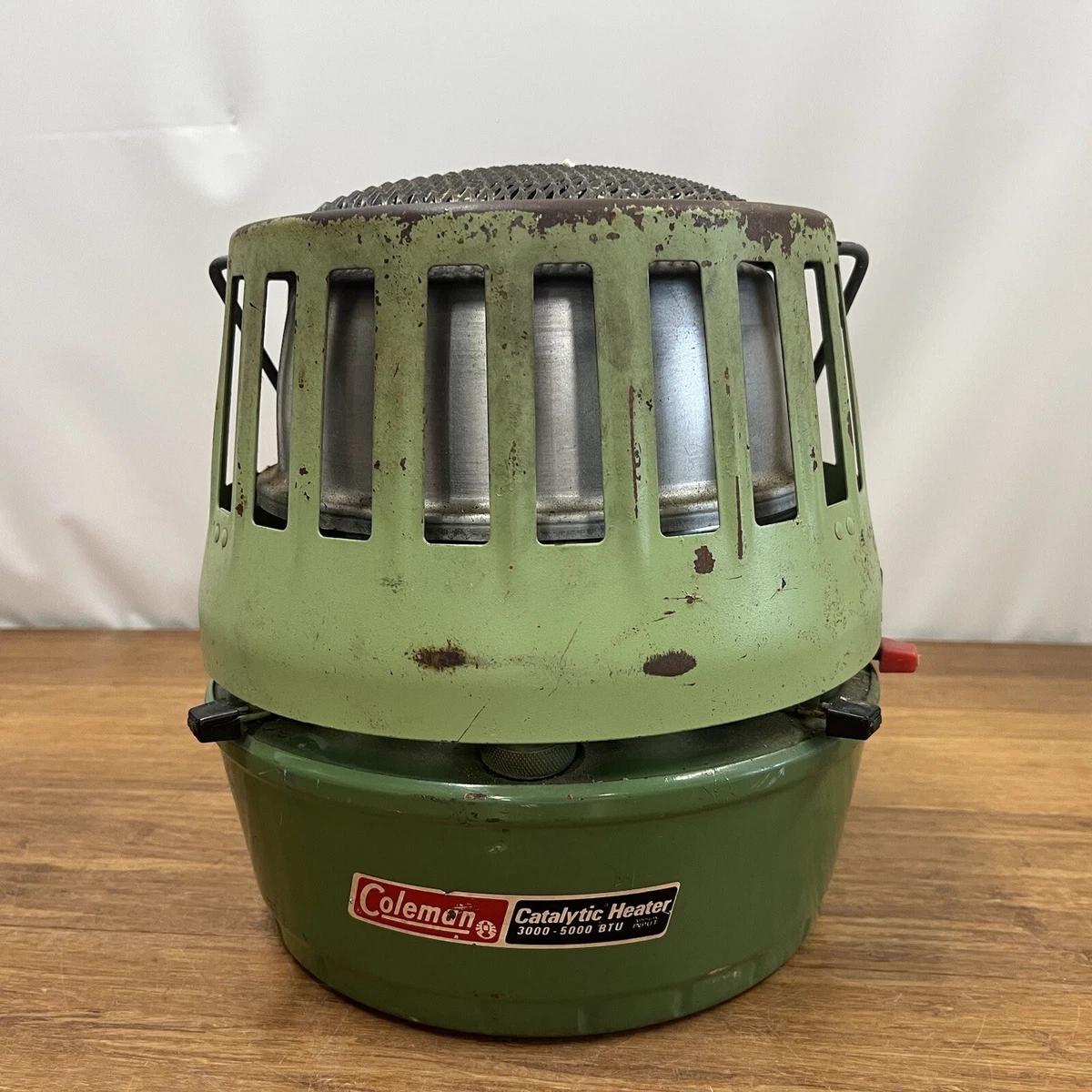 Coleman Catalytic Heater White Gas 3000-5000 BTU Model 513A Vintage 5-78  U.S.A. | eBay