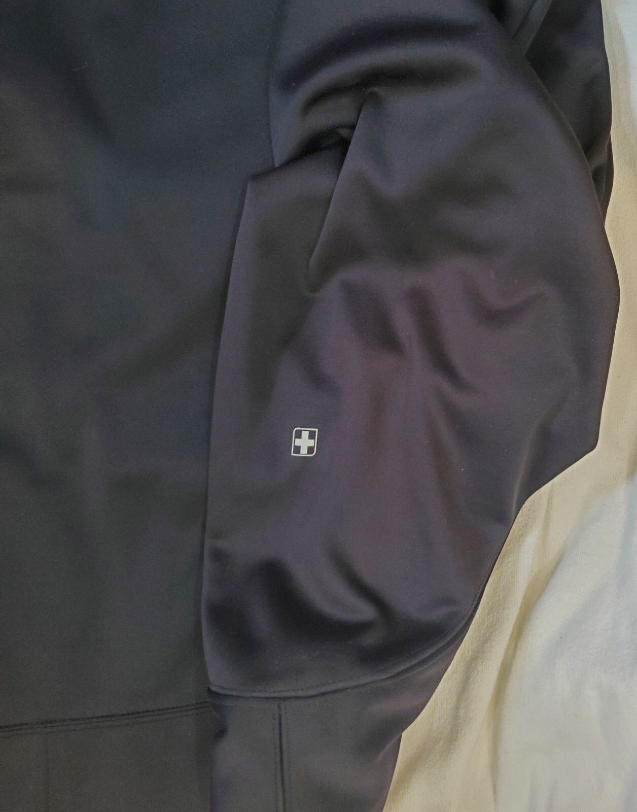 Swiss Tech Black Soft Shell Windproof Full Zip Ja… - image 6