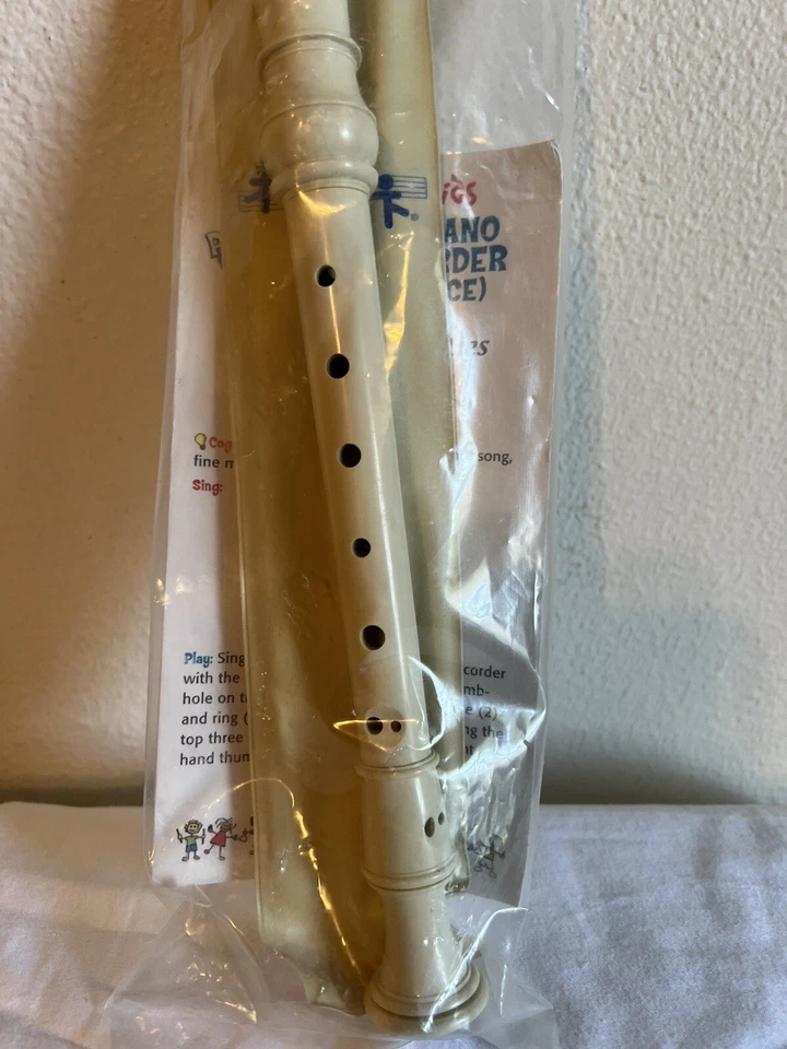 Hohner Kids Play N Rock - S9319 - Soprano Recorder (3 Piece) New Sealed - Image 3 of 4