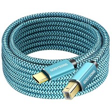USB C Printer Cable 20ft, High Speed USB C to USB B Printer Cord Compatible w...