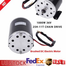 36V 1000W Brush Motor for Electric Scooter Quad Razor E-Bike Go-Kart MY1020