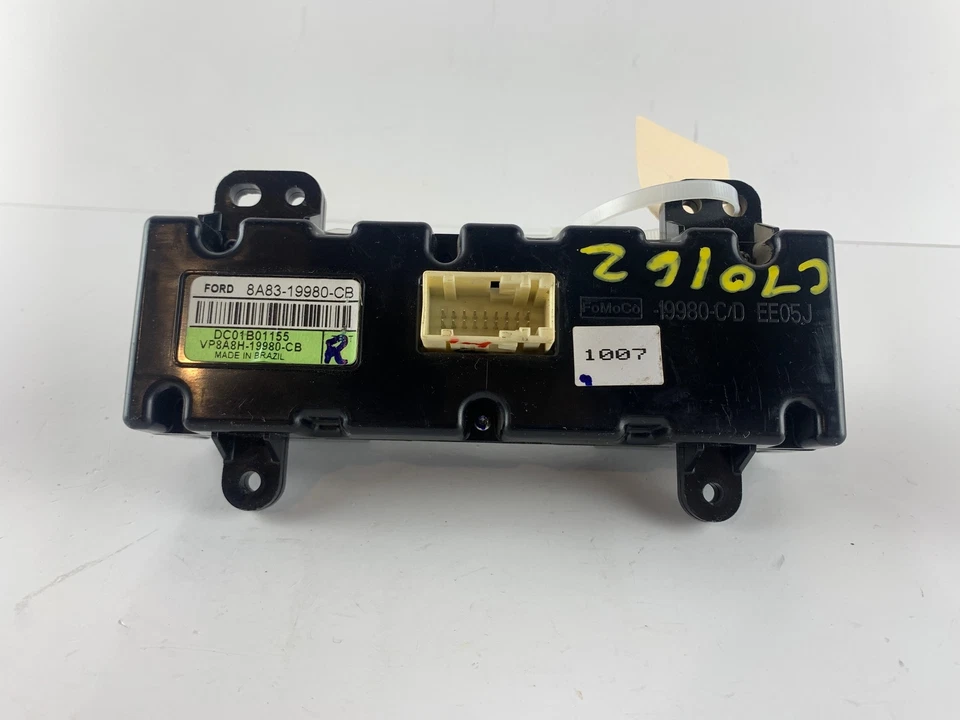 2009-2012 Ford Flex AC Heater Climate Temperature Control Unit 8A83-19980-CB OEM - Image 4 of 4