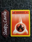 Pokémon Fire Energy 98/102 1st Edition Base Set Shadowless Card NM