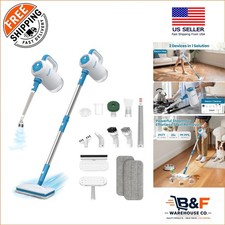 High-Performance 1300W Steam Mop with Detachable Tank for Multi-Surface Cleaning