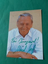 Maxl Graf  ,   Fernsehen , Kino ,  Autogrammkarte  