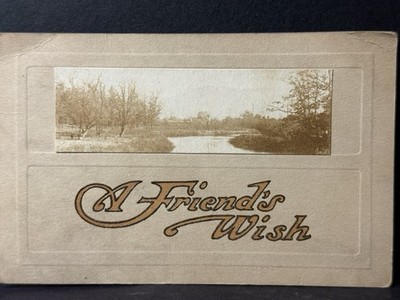 Antique Real photo postcard Rppc Litchfield Pa One Room School All Idd Students