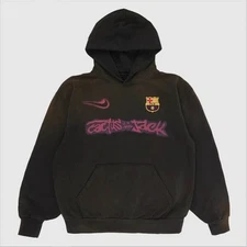 HOT SALE! Travis Scott Barcelona Cactus Jack 2025 Logo Pullover Unisex Hoodie