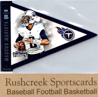 2015 Panini Contenders #P33 Marcus Mariota Pennants