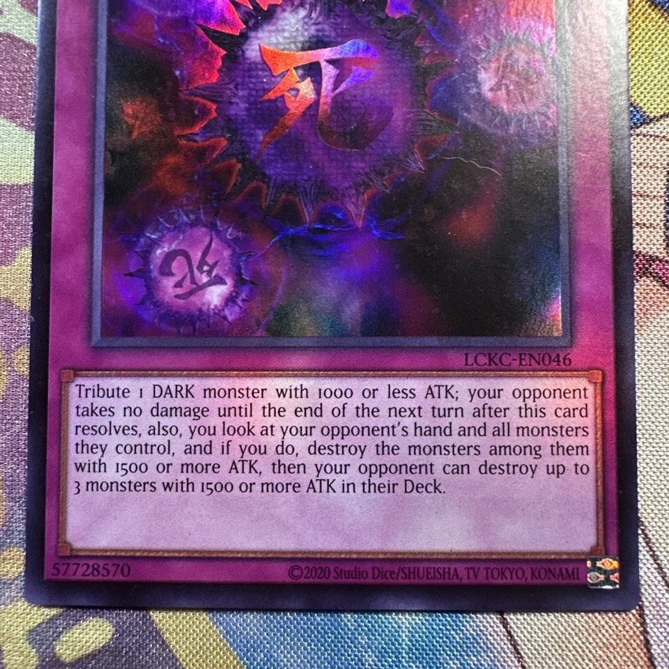 Yugioh Crush Card Virus LCKC-EN046 1ST Ultra (NM) - Image 3 of 3