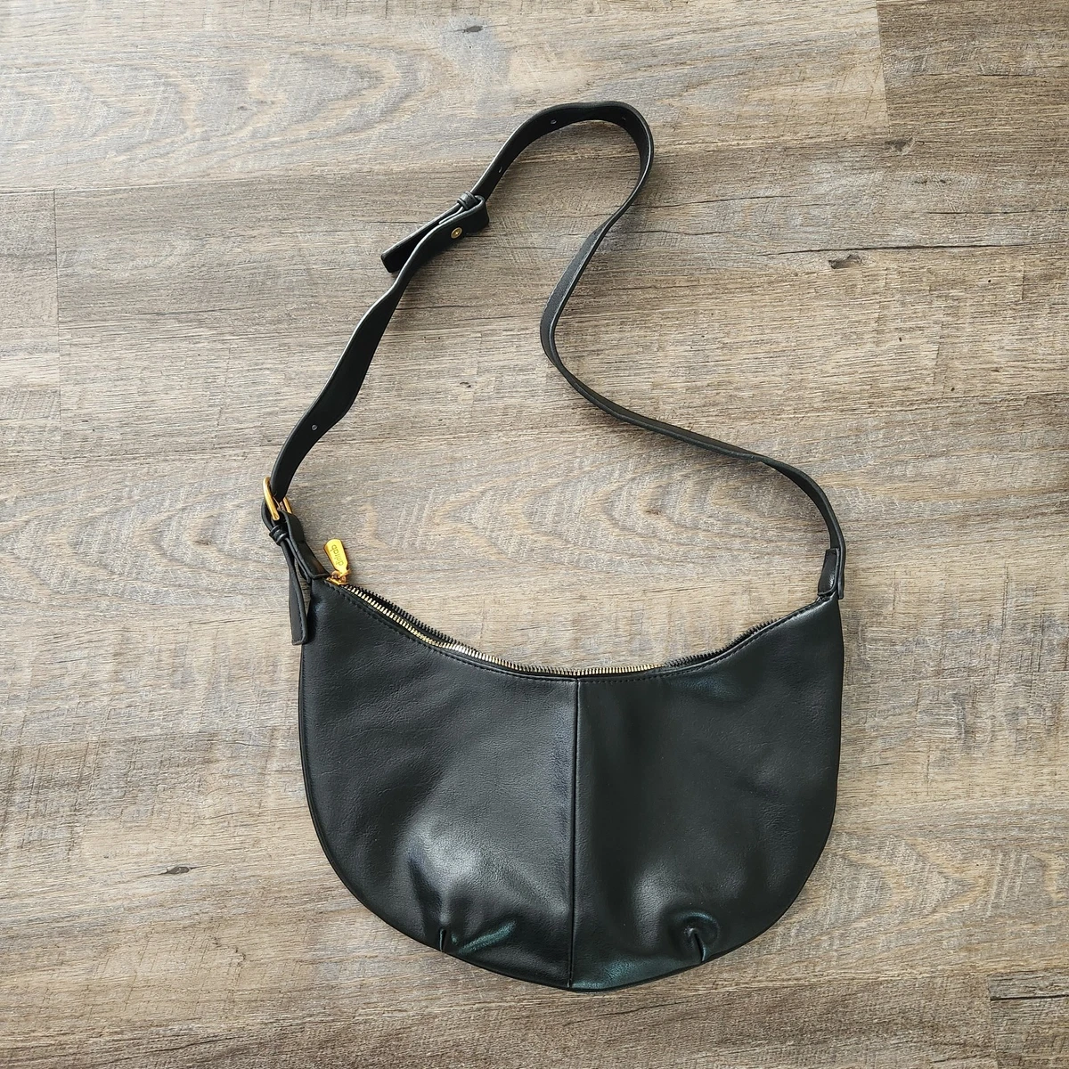Bolso Bandolera MFFOR De Piel Auténtica Para Mujer - 36x28 Cm, Correa Extraíble, Negro/Café/Azul