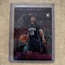 2020-21 Panini Chronicles Pink #186 Cole Anthony Playbook RC