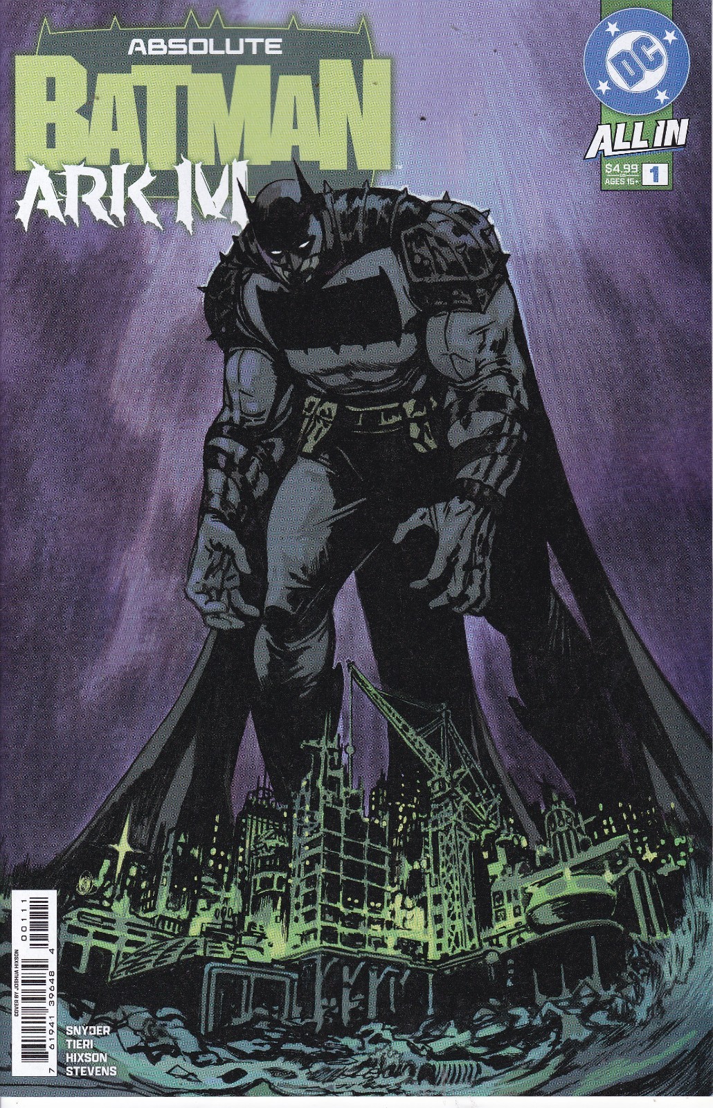 ABSOLUTE BATMAN: ARK-M (2026) #1 - New Bagged