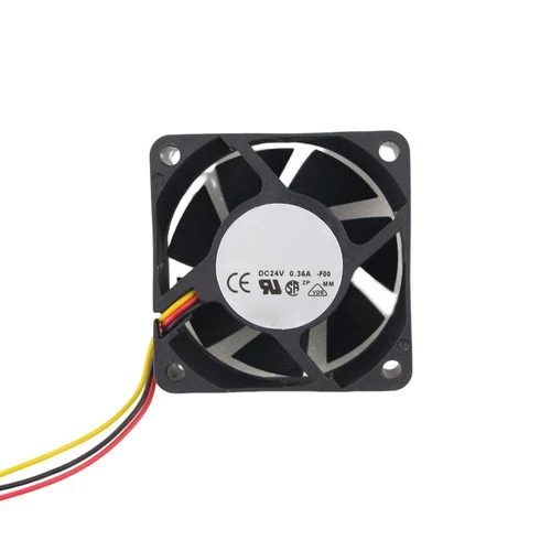 Cooling fan AFB0624EH for Delta Double ball bearing 60*60*25mm 3pin 24V 0.36A