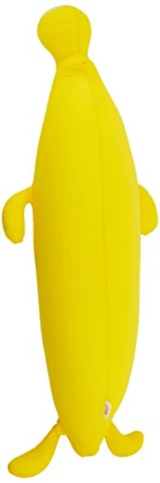 MOGU Banana Pillow Cushion Yellow 833365 Free Shipping with Tracking# New Japan - Image 2 of 4